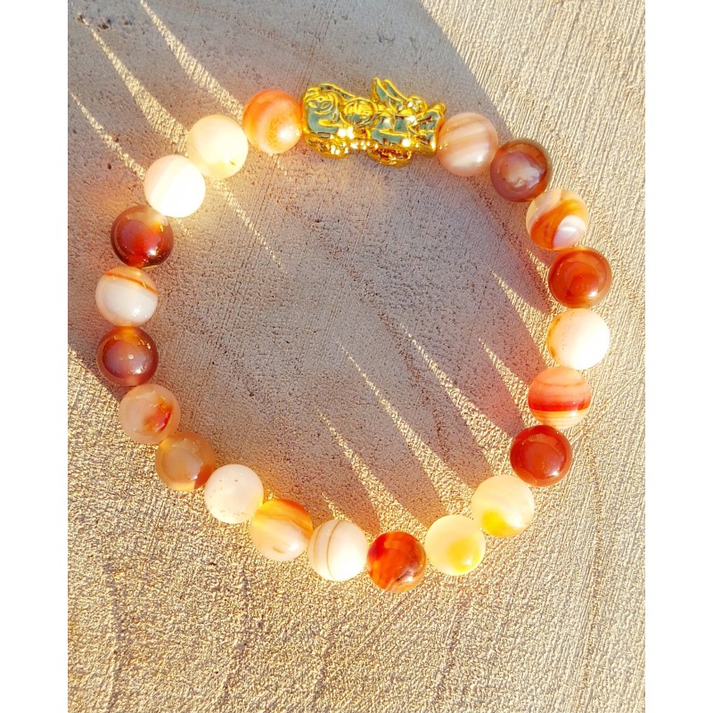 bracelet agate sardonyx