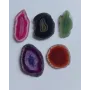 tranche d'agate de couleur du Brésil