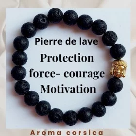 Bracelet pierre de lave