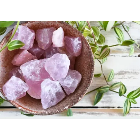 pierre pour l'amour - quartz rose