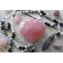 cœur quartz rose