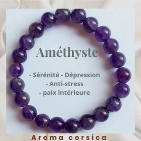 bracelet améthyste