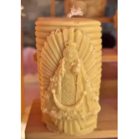 bougie religieuse chrétienne notre dame des joyaux