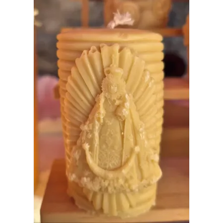 bougie religieuse chrétienne notre dame des joyaux