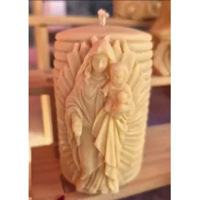 bougie Marie avec l'enfant Jésus