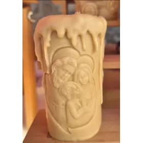 Bougie pilier Sainte famille