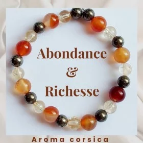 bracelet chance richesse citrine pyrite cornaline