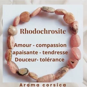 bracelet rhodochrosite