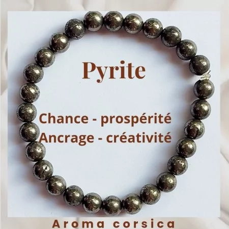 Bracelet pyrite or
