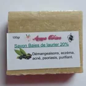 savon bio aux baies de laurier