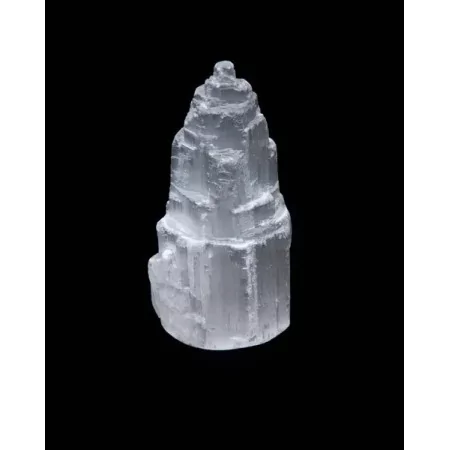 pyramide cristal sélénite