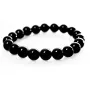 bracelet tourmaline noire - perle ronde