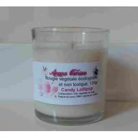 Bougie parfum bonbon sucre d'orge