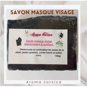 savon masque purifiant visage