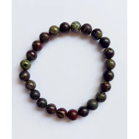 bracelet homme jaspe sang de dragon