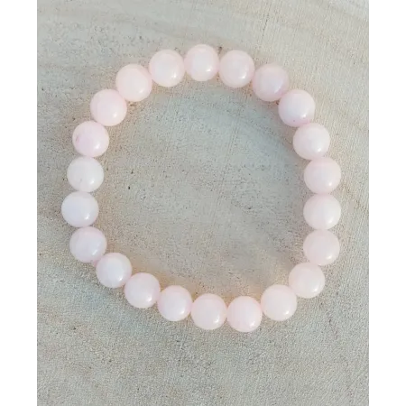 bracelet pour l'amour en quartz rose