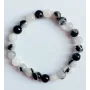Bracelet quartz tourmaline