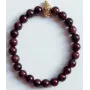 Bracelet grenat rouge