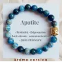 bracelet apatite bleue bracelet apatite bleue