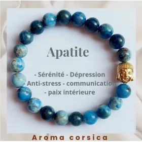bracelet apatite bleue bracelet apatite bleue