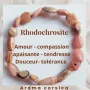 bracelet rhodochrosite