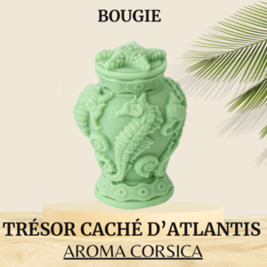 Bougie océan Trésor caché d'Atlantis