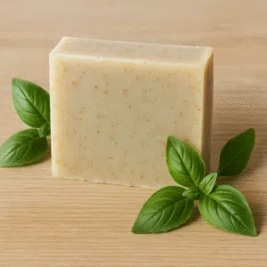 Savon au Basilic – Purifiant, Énergisant & Équilibrant
