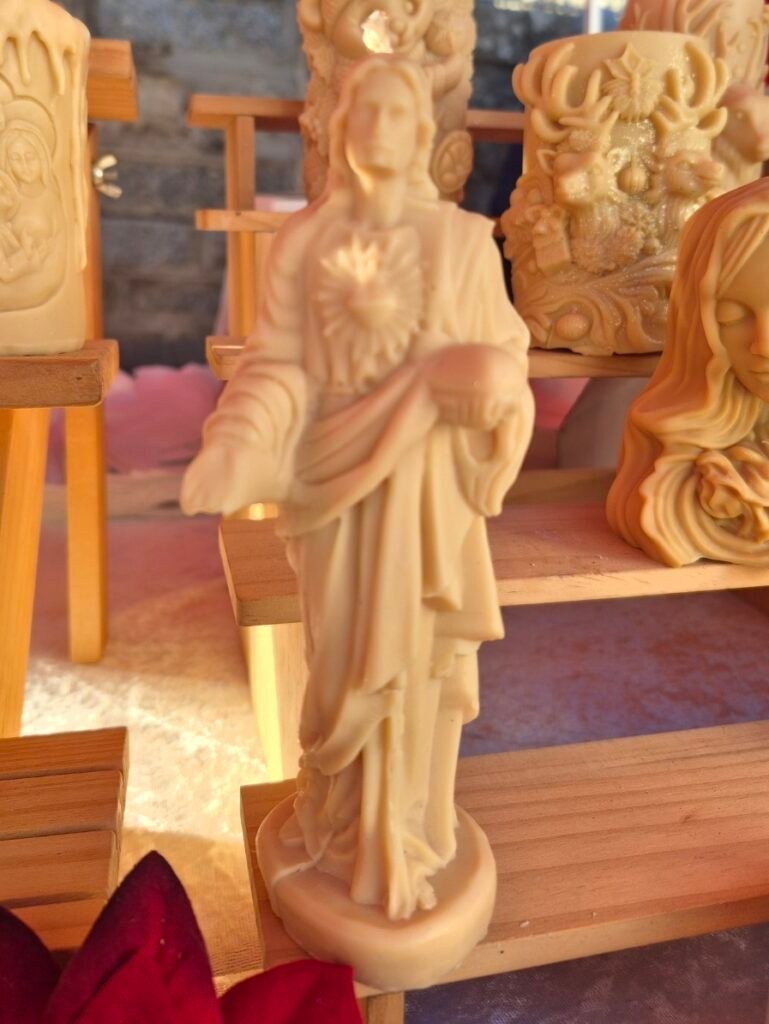 Bougie sacré coeur de jésus