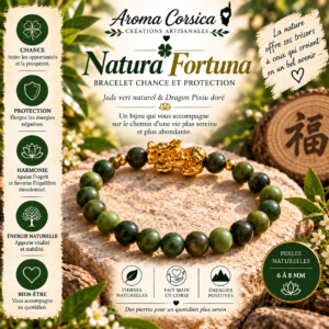 Bracelet jade vert Feng shui