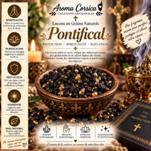 Encens naturel en grains Pontifical