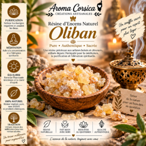 Résine d'encens naturel d'oliban