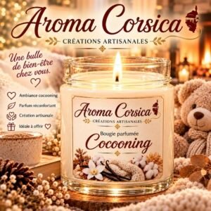 Bougie bien-être parfumée cocooning