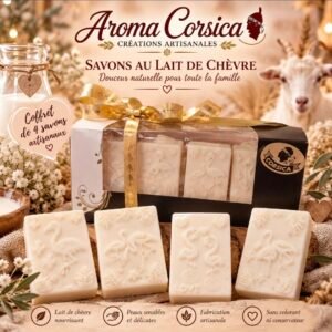 savons au lait de chèvre