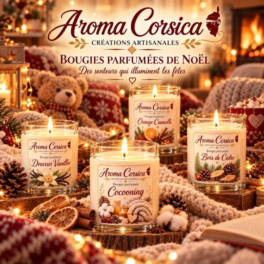 Bougie ambiance cosy